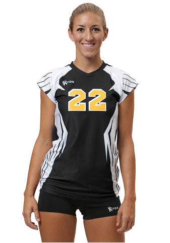 Boomo Cap Sleeve Volleyball Jersey for Womens