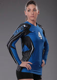 Volleyball Sublimated jerseys Boom Long Sleeve 